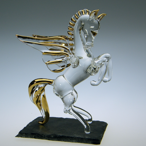 Pegasus Gold on Slate Large