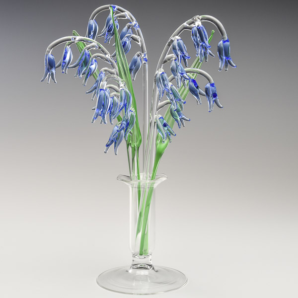 Hand-crafted Glass Flower Sculptures - Delyn Glass