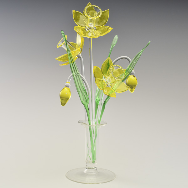 Daffodils Yellow Transparent Medium